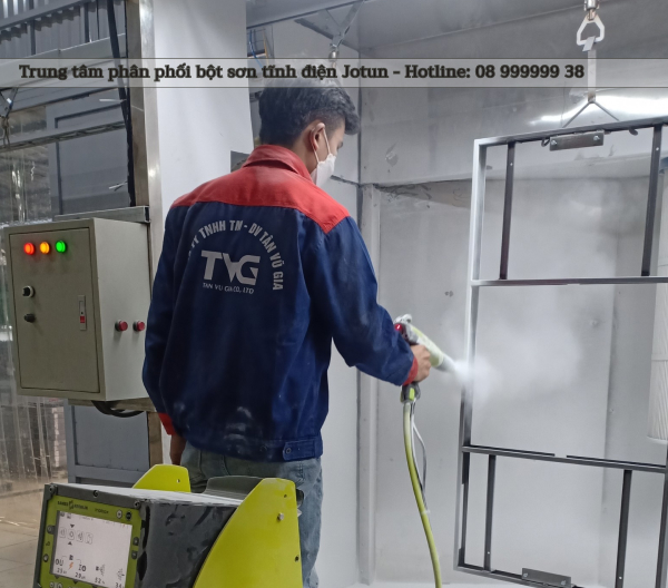 Bột sơn tĩnh điện không gây ô nhiễm môi trường