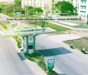 Dự án khu công nghiệp Long Hậu sử dụng bột sơn tĩnh điện Jotun