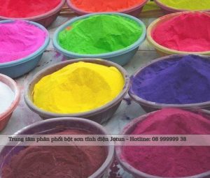 Bột sơn tĩnh điện Jotun cho công trình kim loại tại Hưng Yên