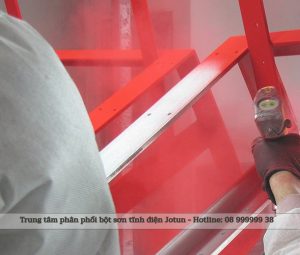 Bột sơn tĩnh điện Jotun cho hạng mục kim loại tại Quảng Ngãi
