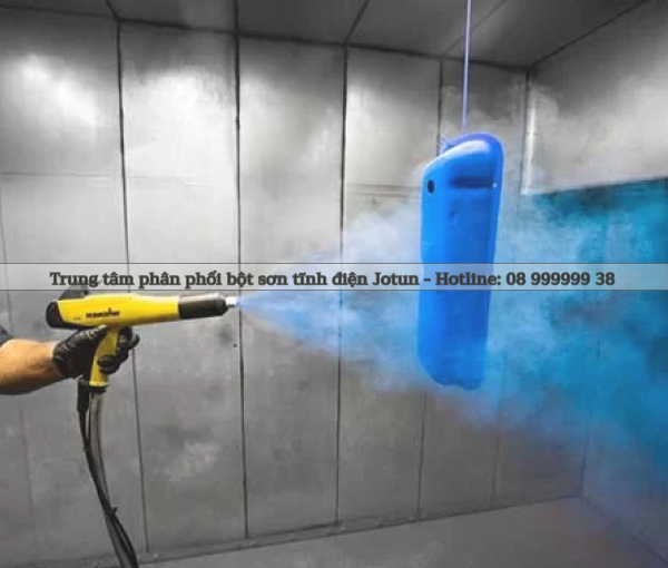 Quy trình phun sơn tĩnh điện cho sản phẩm kim loại