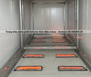 Nhiệt độ sấy sơn tĩnh điện trong quy trình phun bột