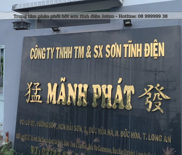 Công ty sơn tĩnh điện Mãnh Phát