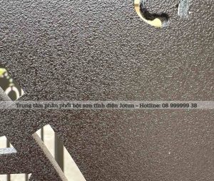 Sơn tĩnh điện màu cát cháy cho sản phẩm kim loại
