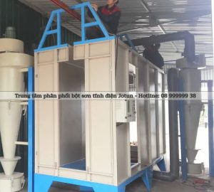 Buồng phun sơn tĩnh điện: Cấu tạo và nguyên lý hoạt động